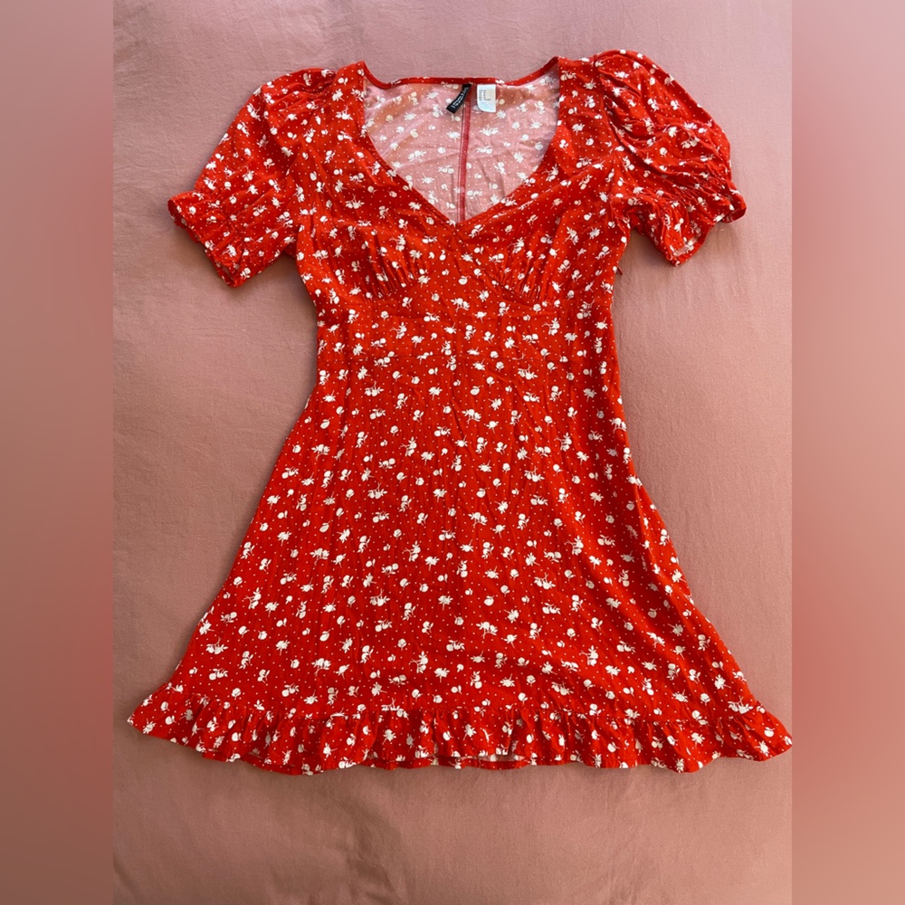 Divided H&M Floral Mini Dress